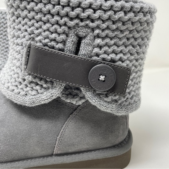 Ugg Shaina Knit Cuff Suede Body Boot Size 7 NWB - Picture 8 of 11